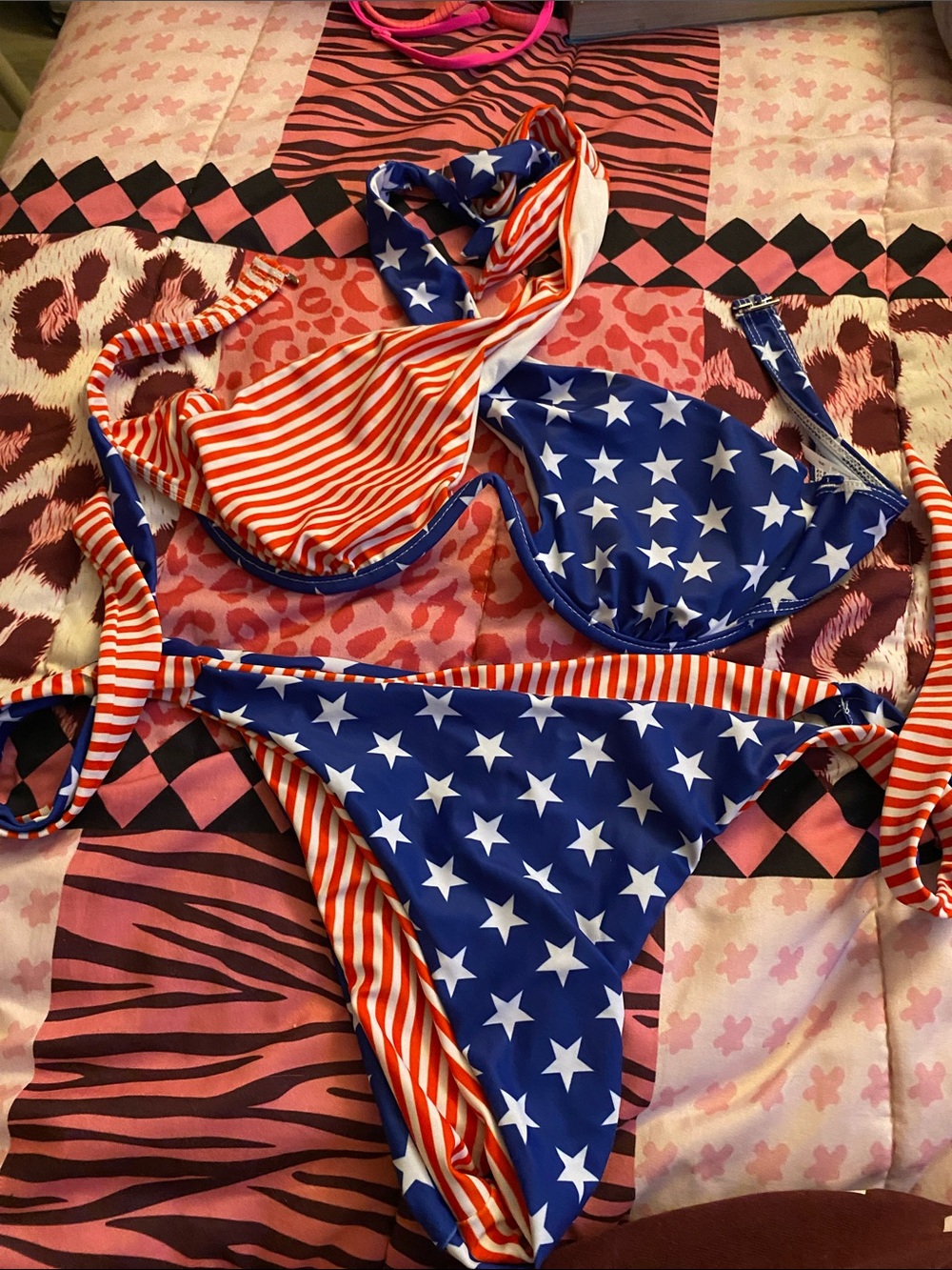 Stars & Stripes Two-Piece Bikini
